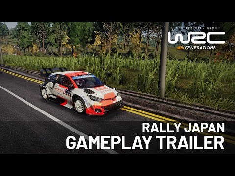 『WRCジェネレーションズ』ラリージャパン ゲームプレイトレーラー