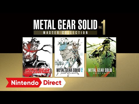 METAL GEAR SOLID: MASTER COLLECTION Vol.1 [Nintendo Direct 2023.6.21]